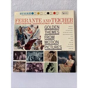 Ferrante & Teicher Golden Themes Motion Pictures 1962 Stereo Vinyl LP UAS 6210